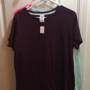 VS Pink shirt size large new with tags